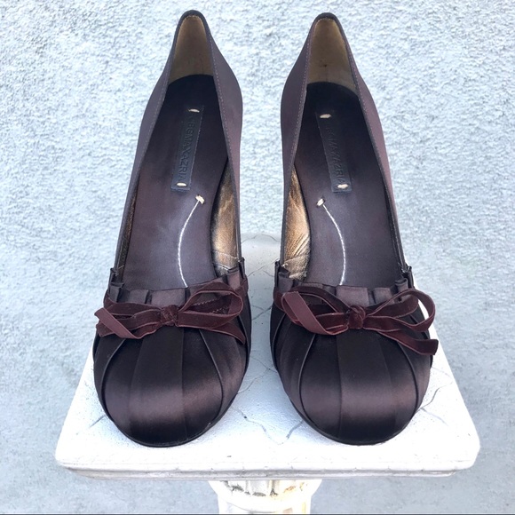 BCBGMAXAZRIA Brown inspired Vintage Sz 7.5 - Picture 4 of 8